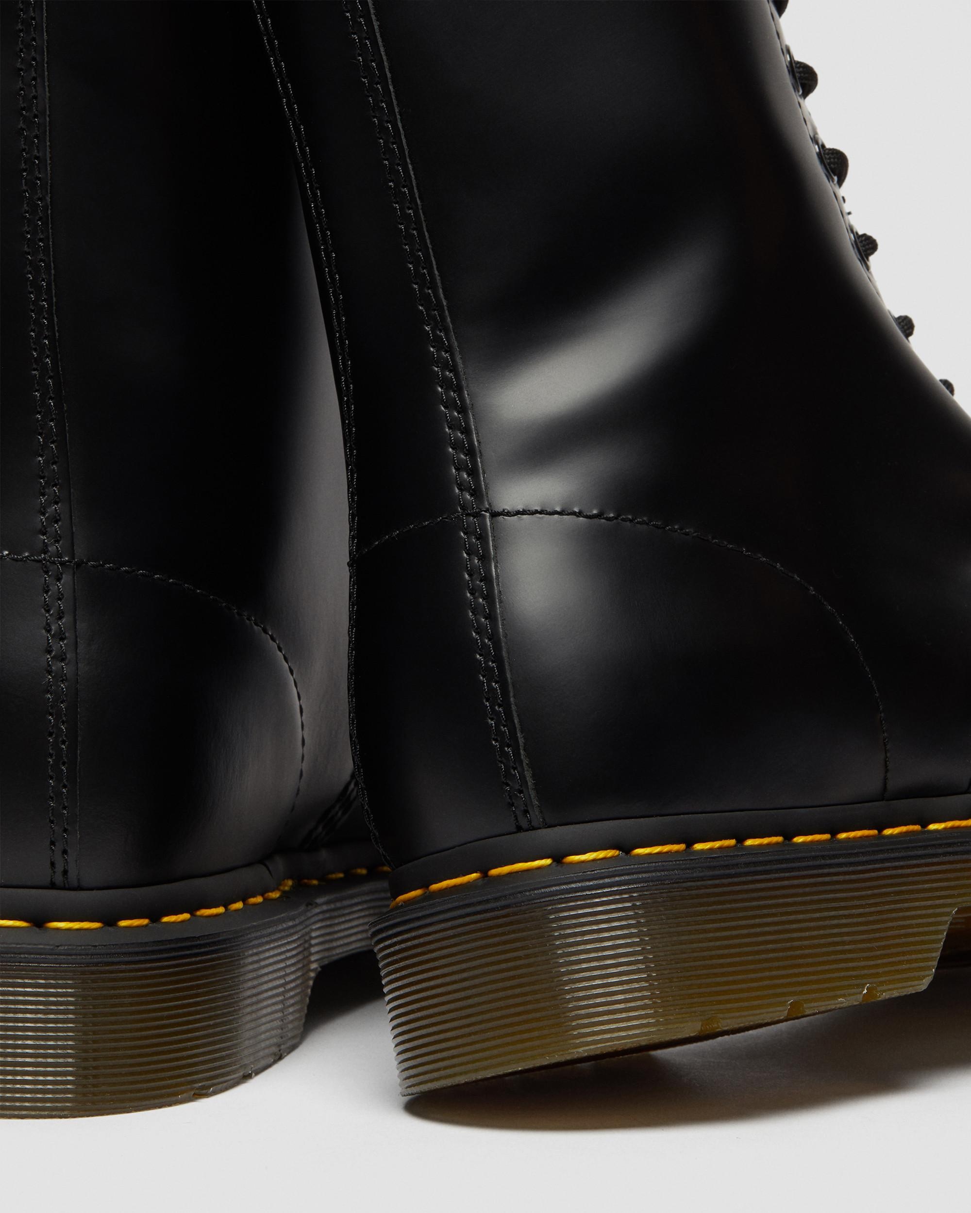 1490 Smooth Leather Mid Calf Boots - 4