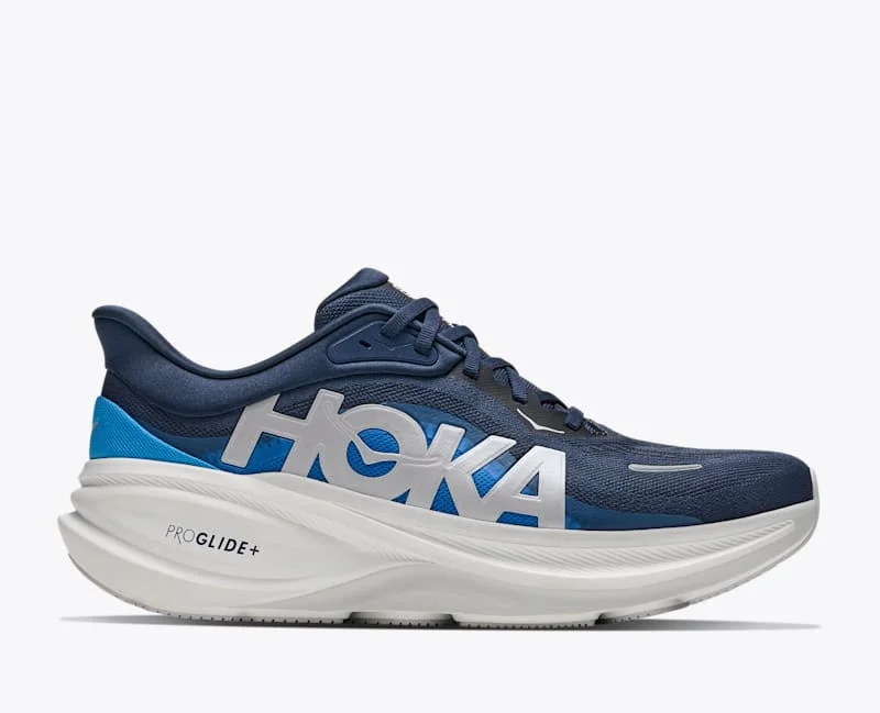 Men's Clifton PRO Road Running Shoes in Varsity Navy/Soft Cobalt - 1