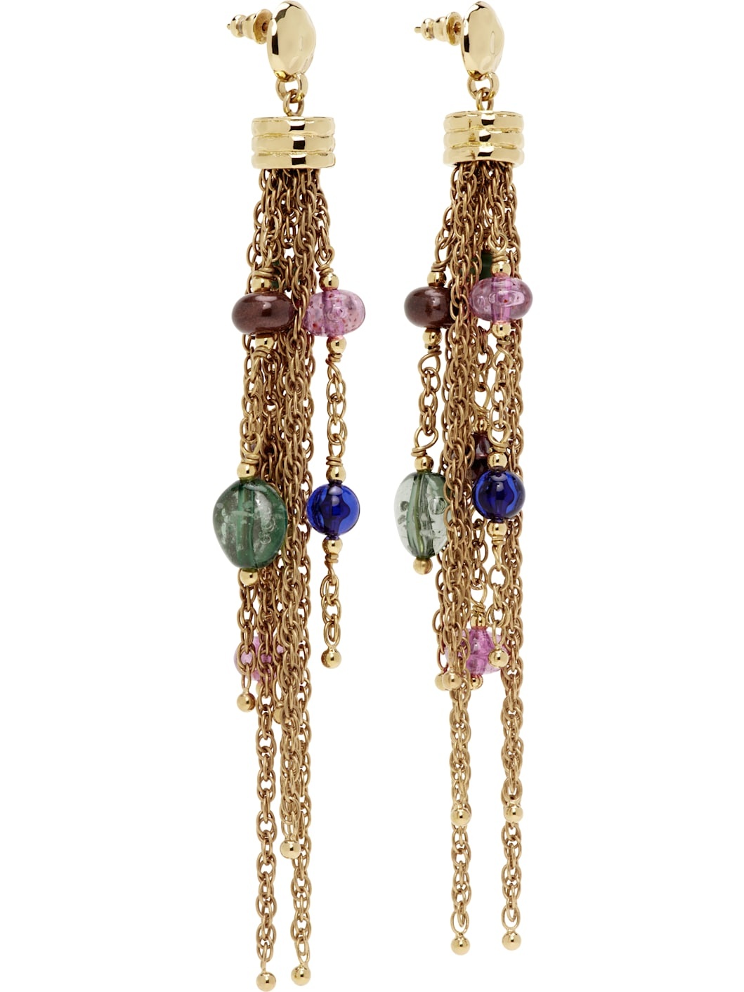 Gold 'The Chloé Pompoms' Earrings - 2
