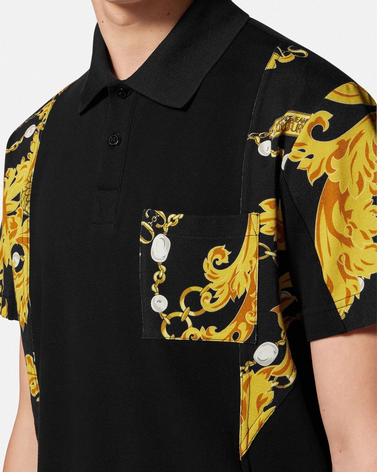 Chain Couture Polo Shirt - 5