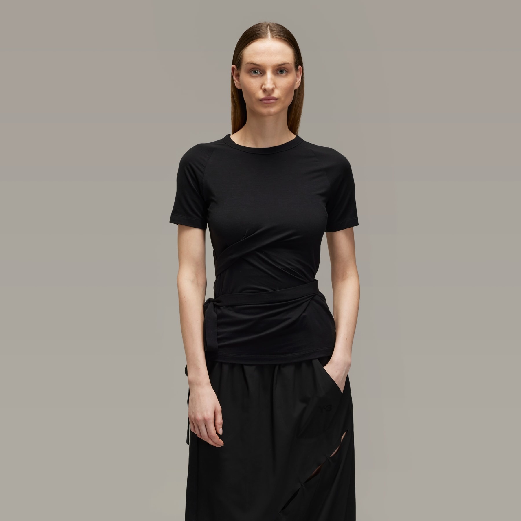 Y-3 Tencel Short Sleeve Tee - 2