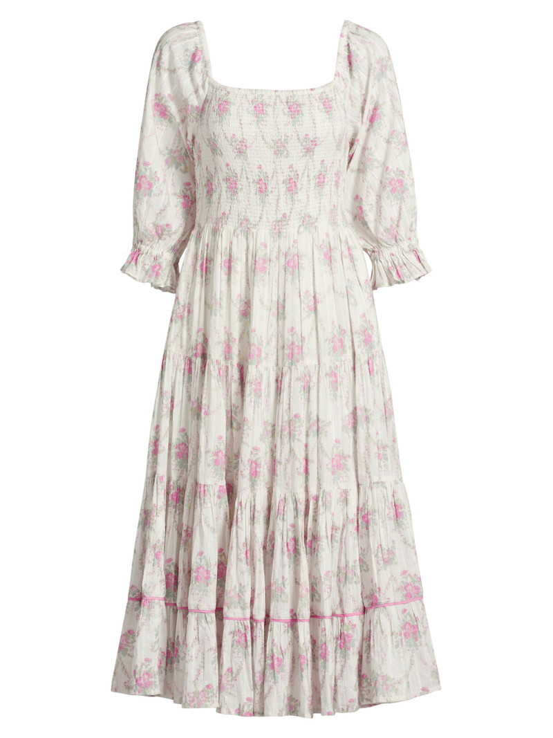 Women's Victorian Rigby Floral Dress - Rose Picnic 1