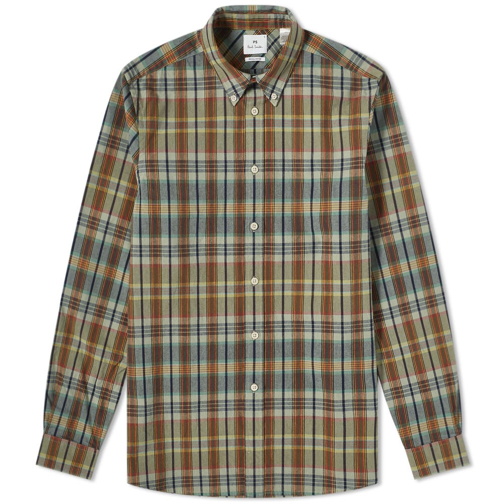 Paul Smith Check Button Down Shirt - 1