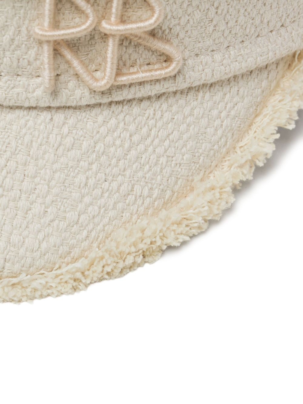 logo-embroidered beret - 5
