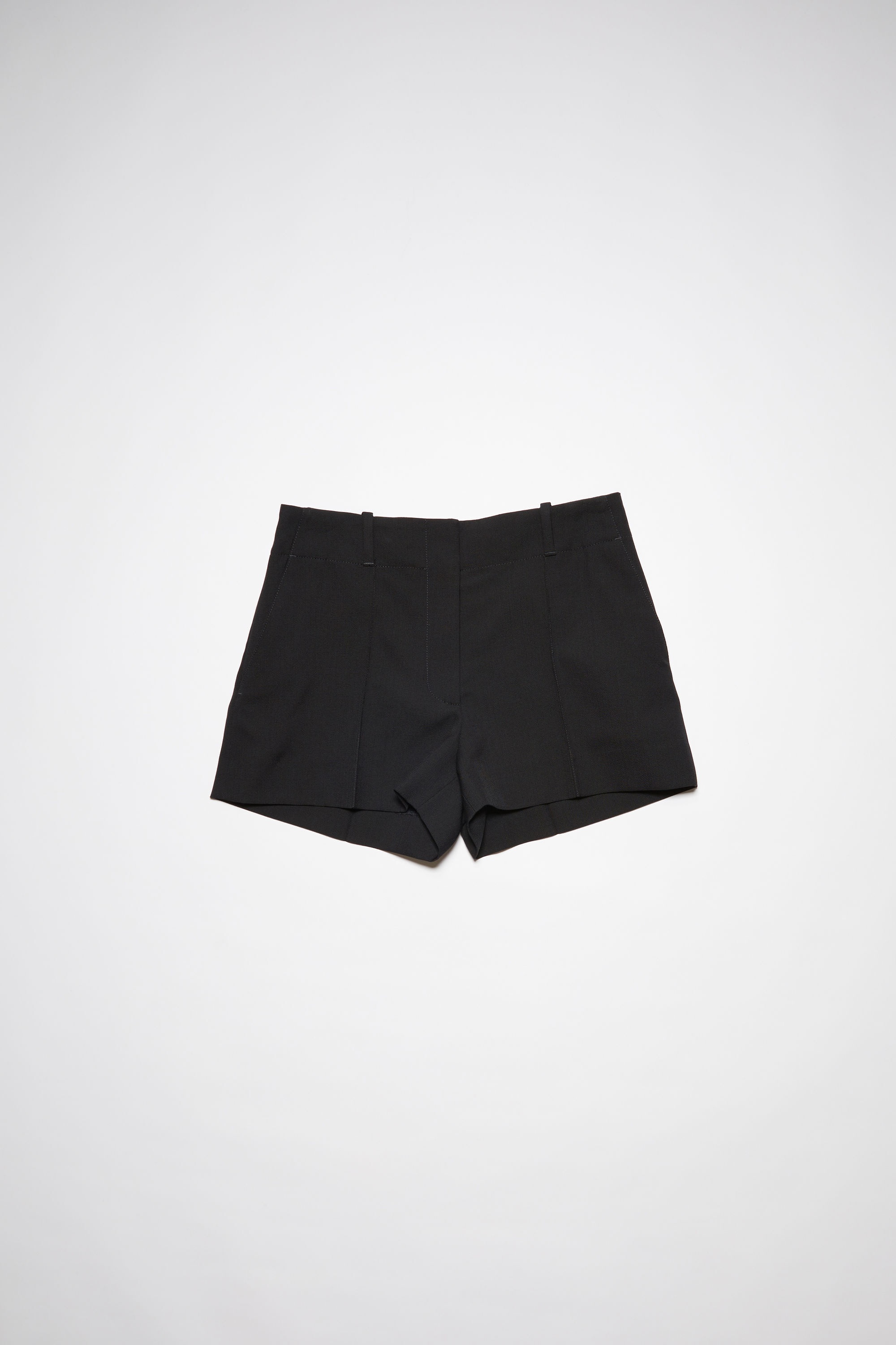 Tailored mini shorts - Black - 6