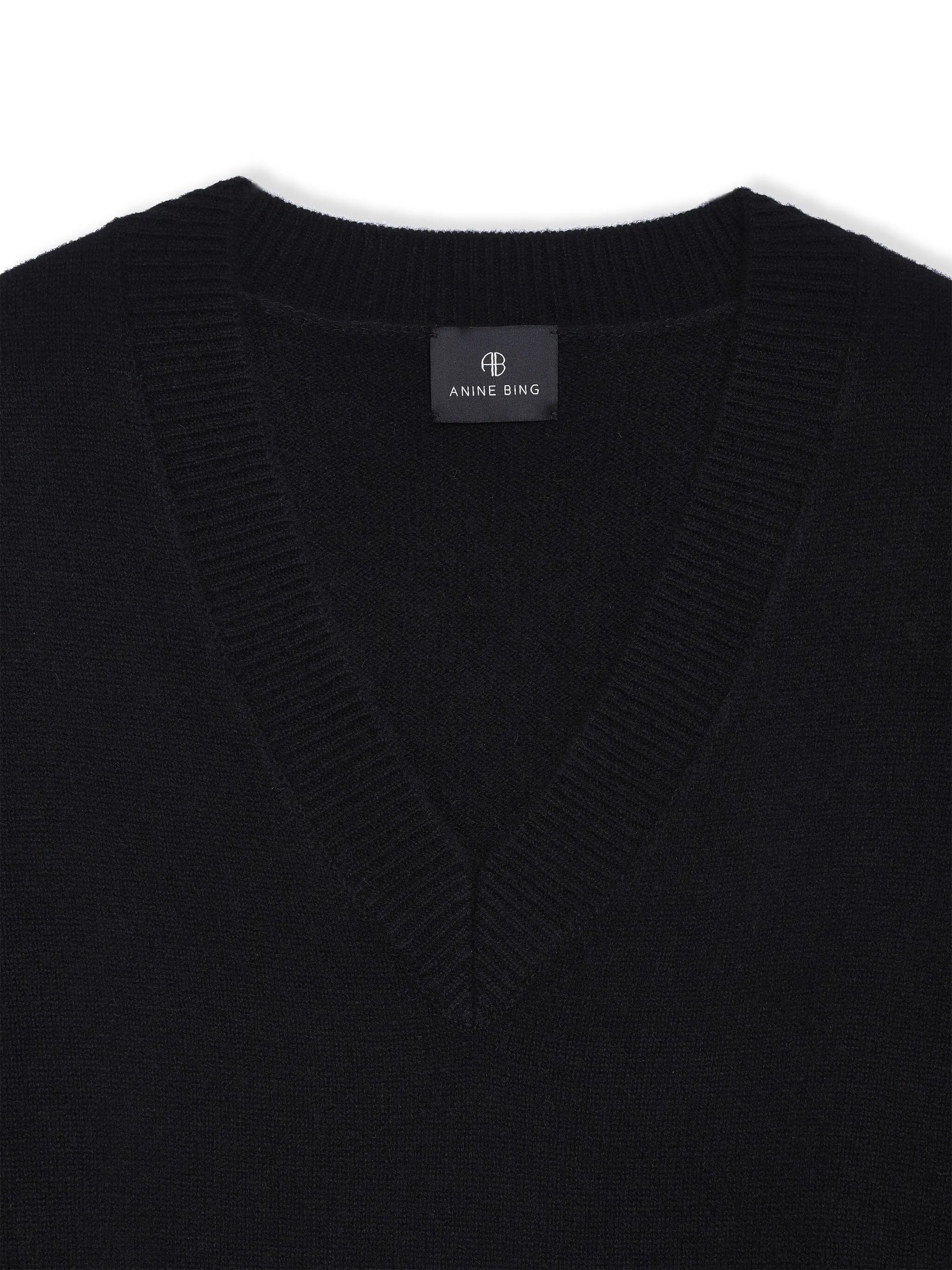 Lee V-neck Cashmere Jumper - 3