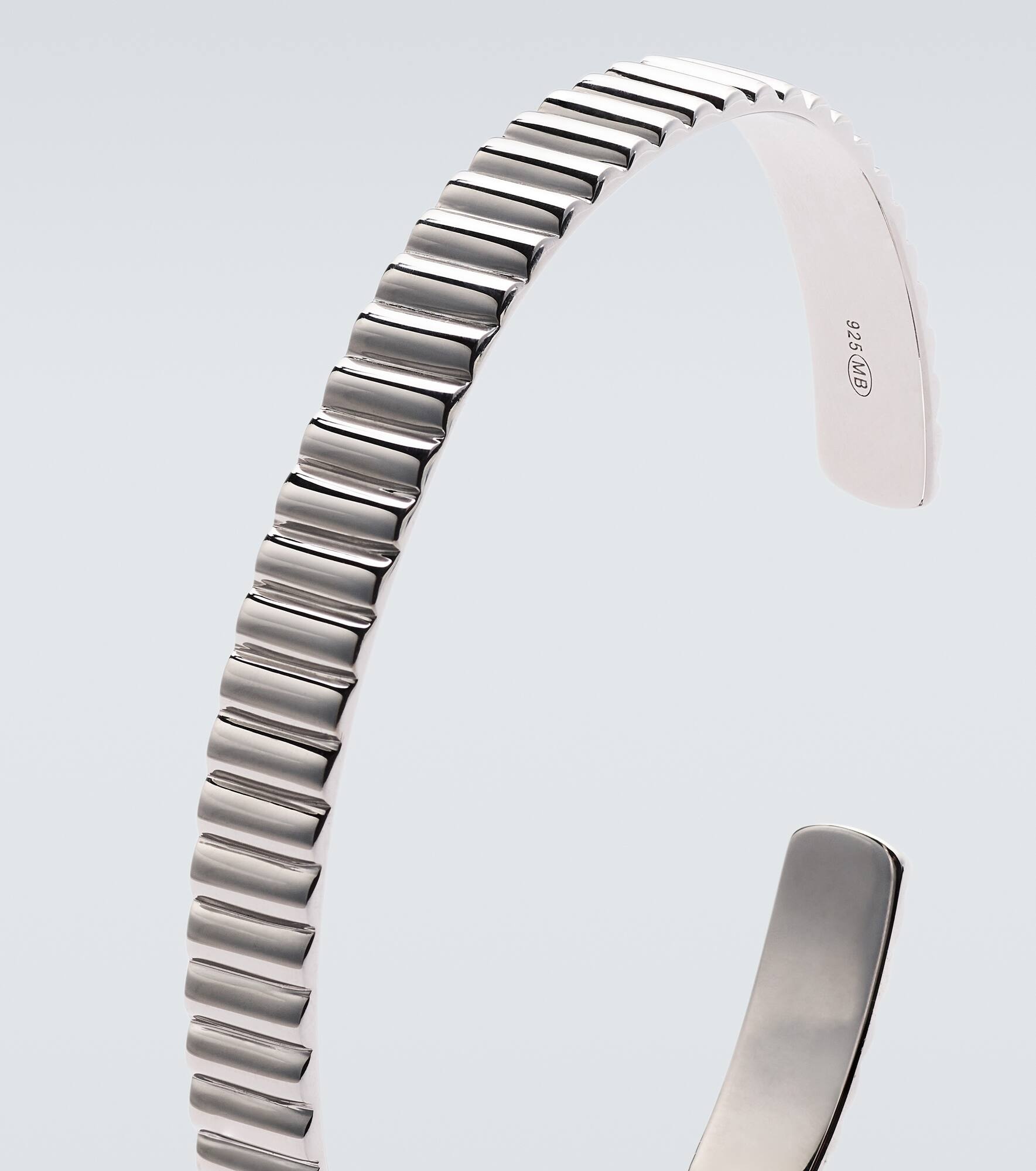Sterling silver cuff bracelet - 4