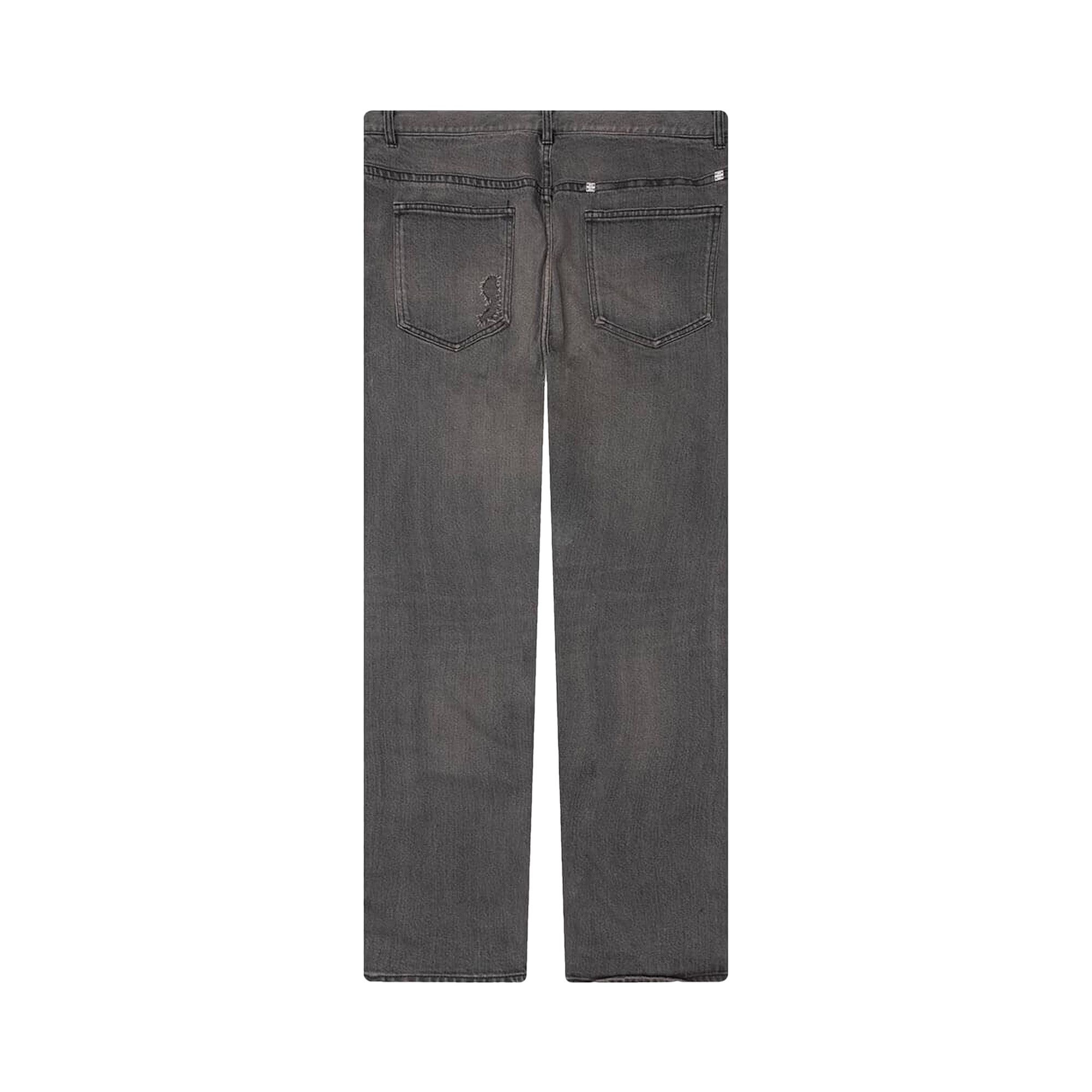 Givenchy Straight Fit 5 Pocket Trousers 'Black' - 2