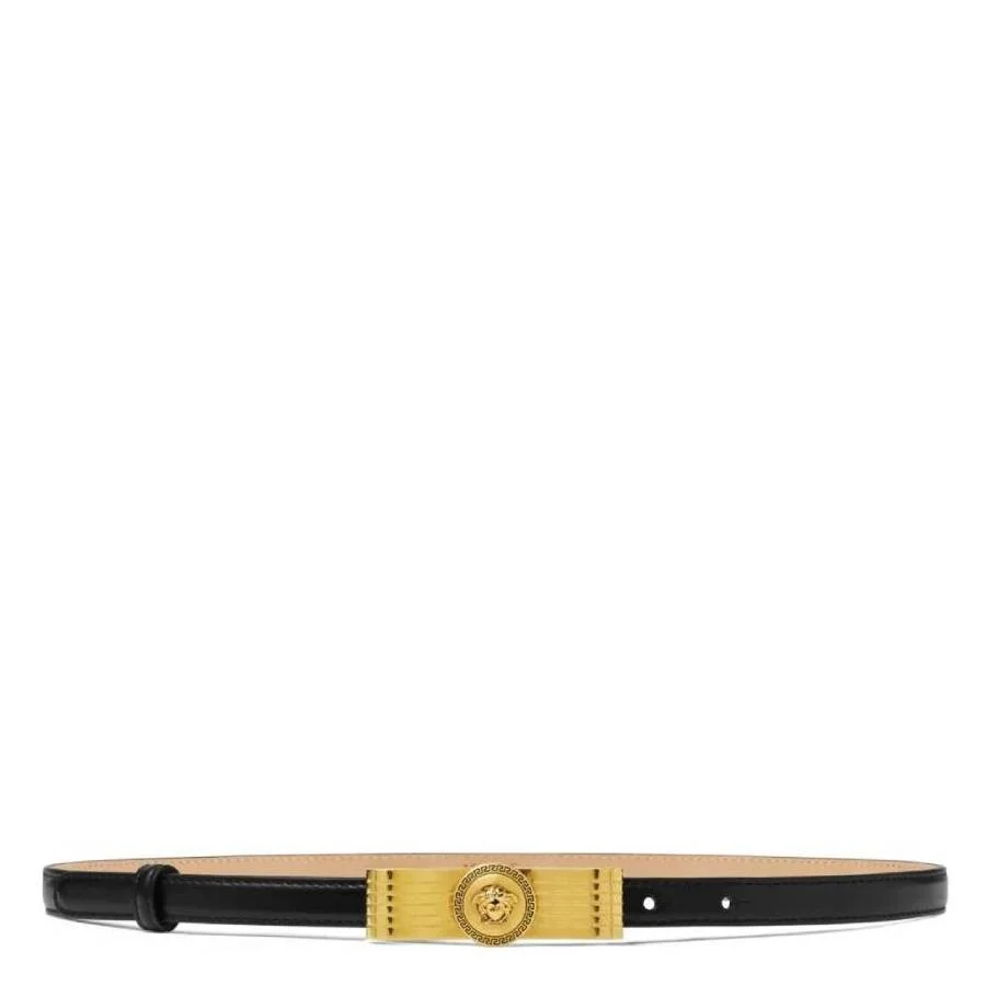 Versace Gianni Buckle Leather Belt - 1