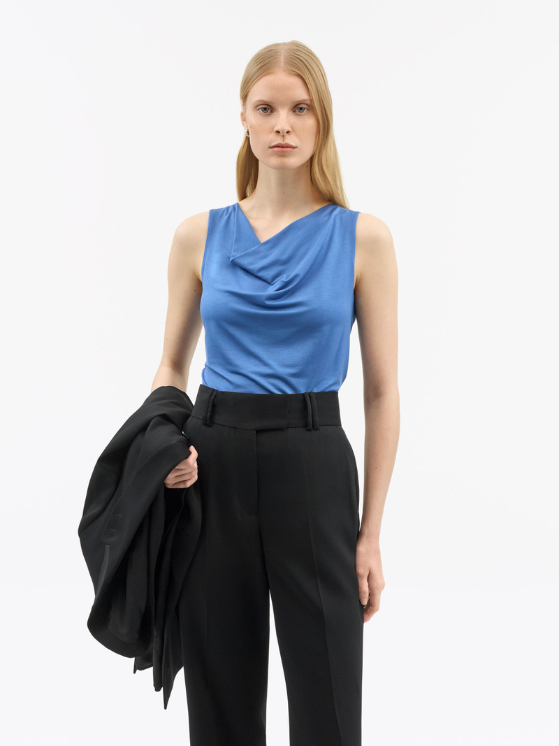 Elois Cowl-Neck Top 2