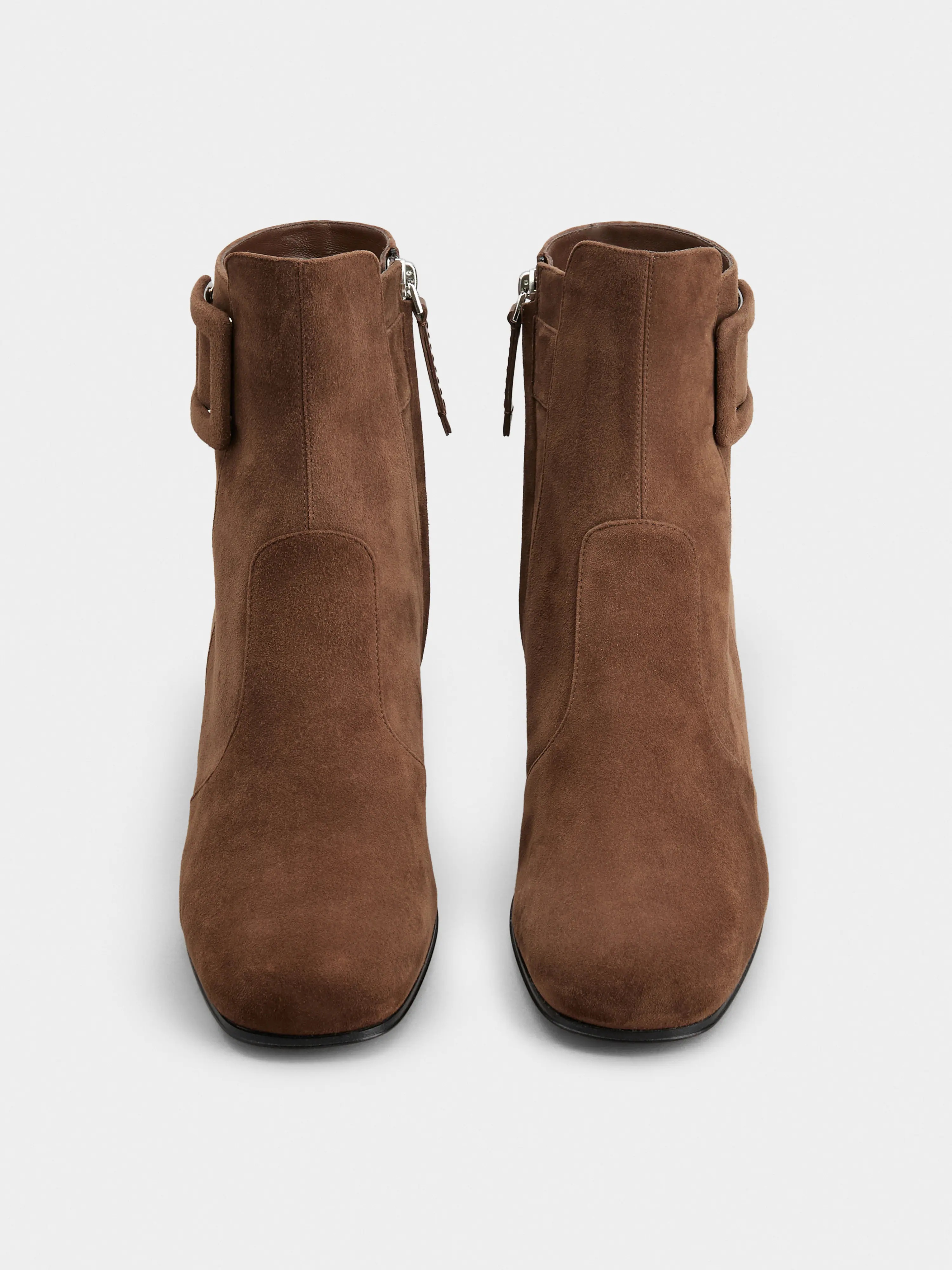 Très Vivier Booties in suede - 7
