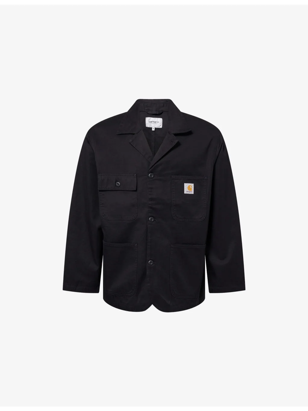 Brader Cotton Notched-Lapel Blazer - 1
