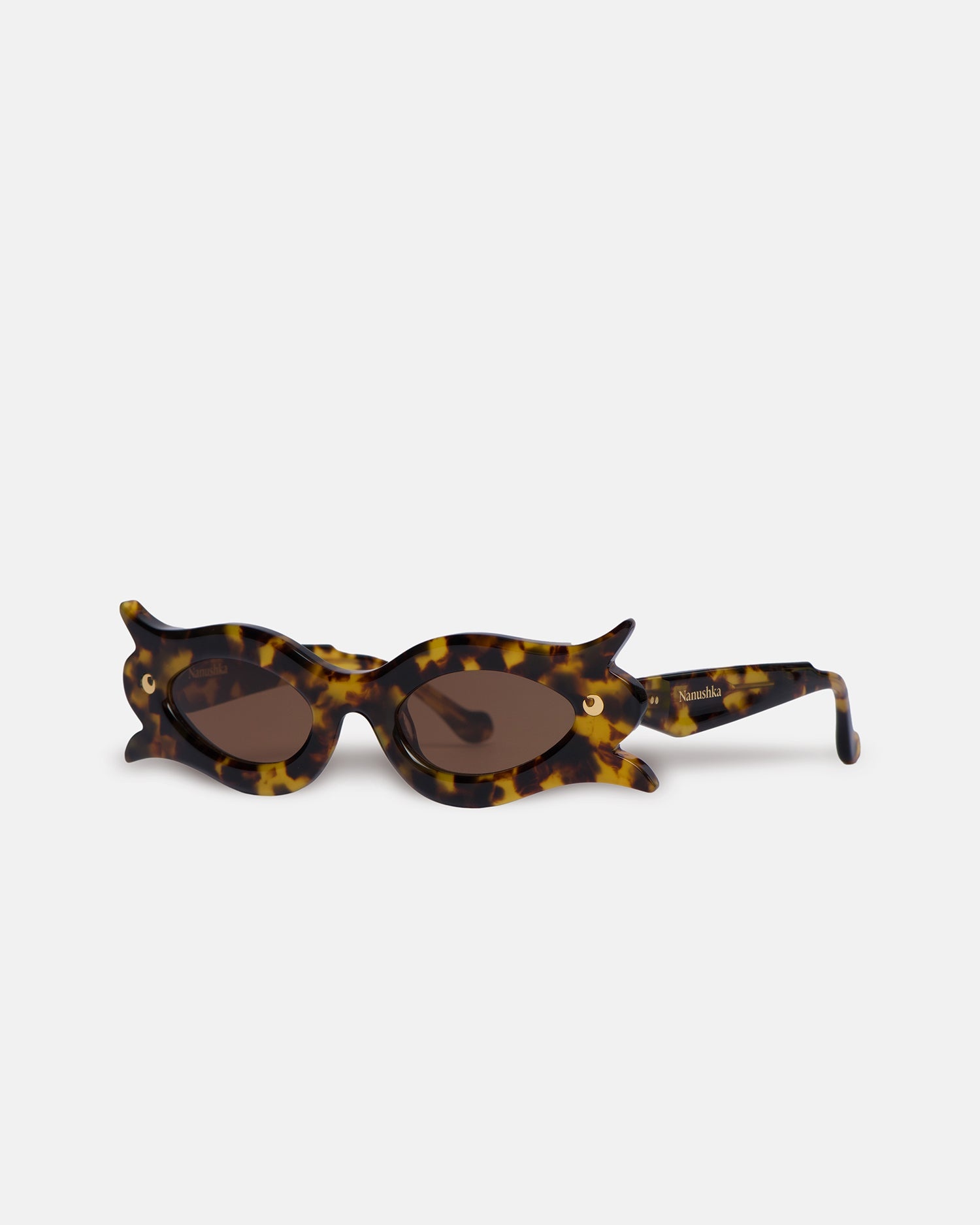 Bio-Plastic Floral-Shaped Sunglasses - 2