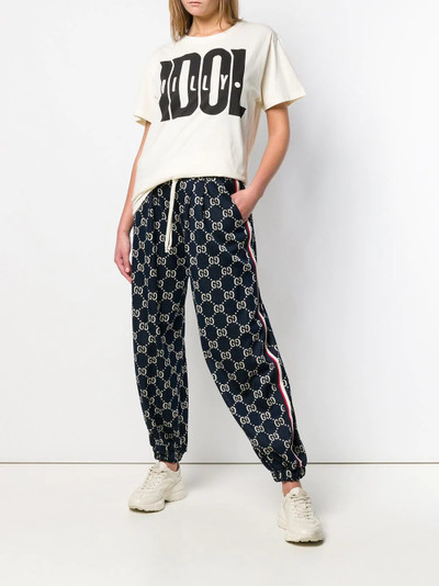 GUCCI Billy Idol print T-shirt outlook