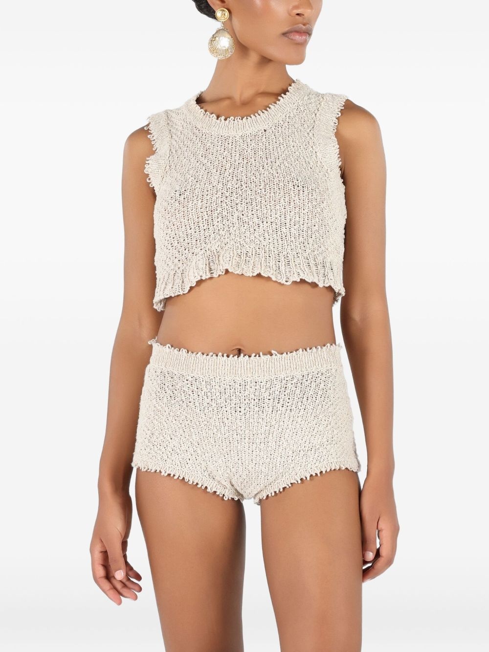knitted tank top - 3