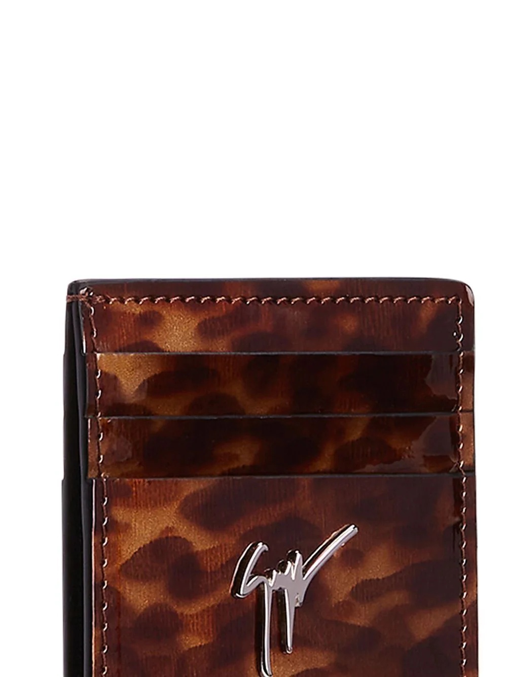 Albert tortoiseshell-effect cardholder - 3