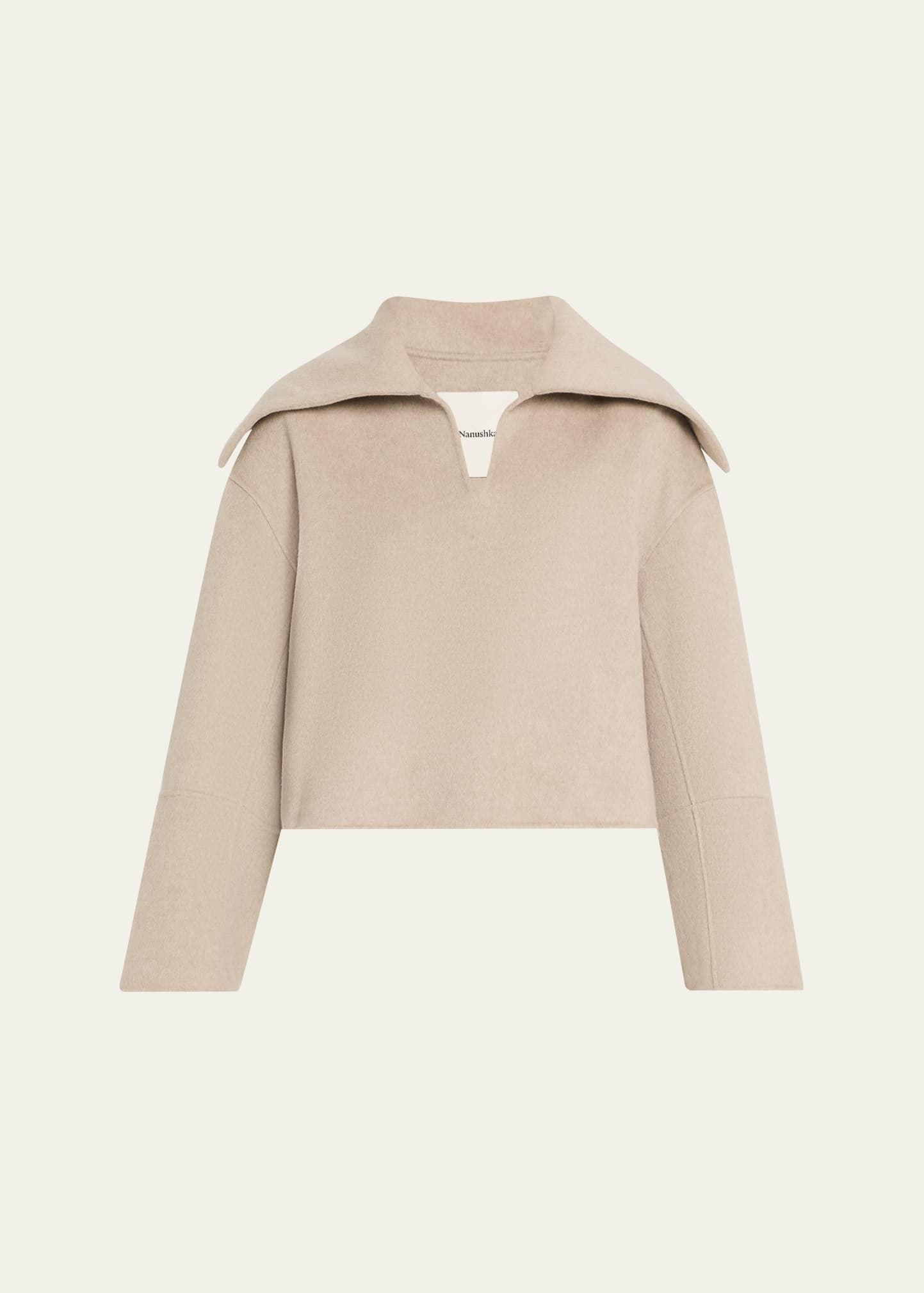 Maxe Wool-Silk Pullover - 1