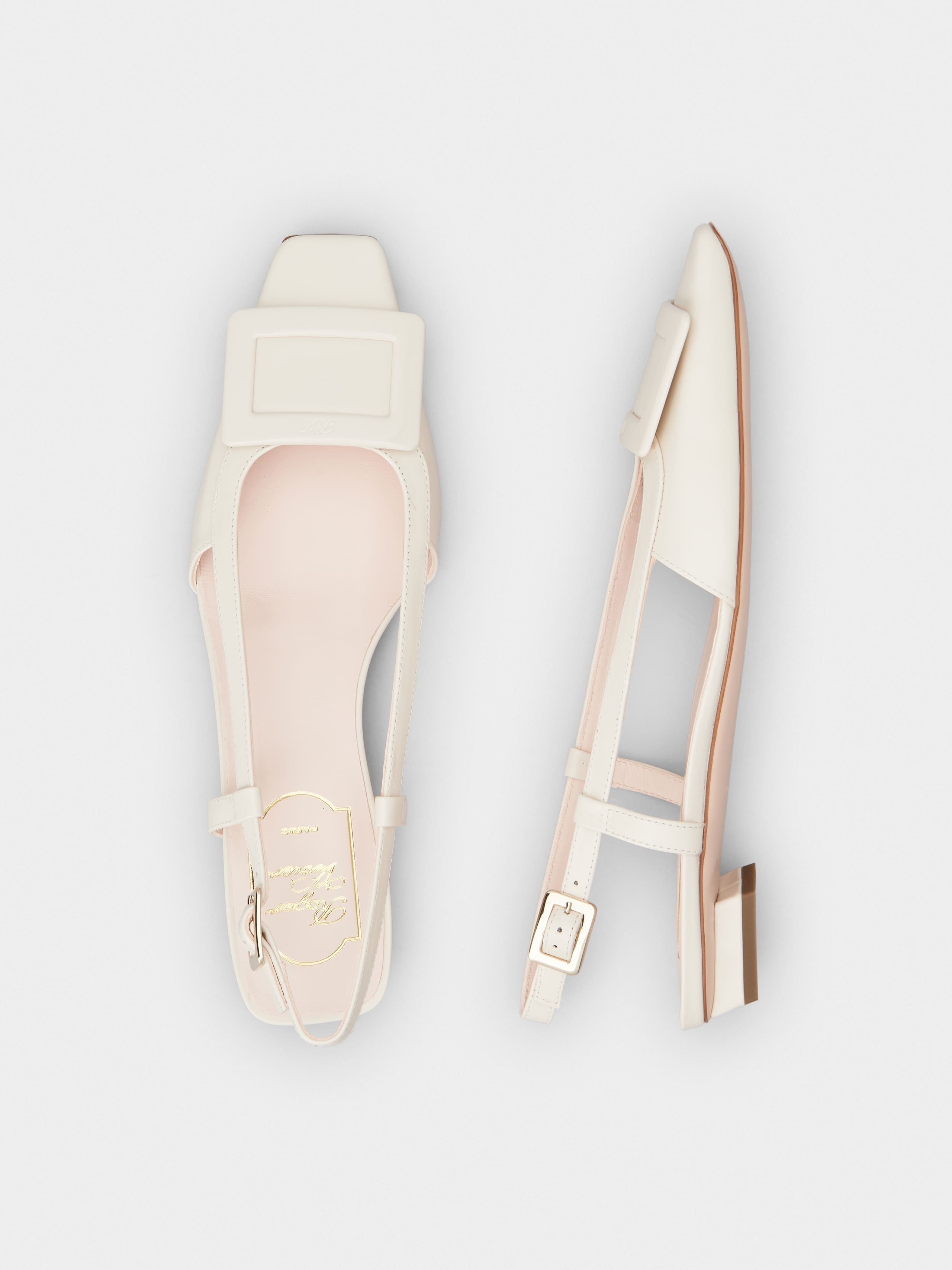 Belle Vivier Slingback Ballerinas in leather - 4