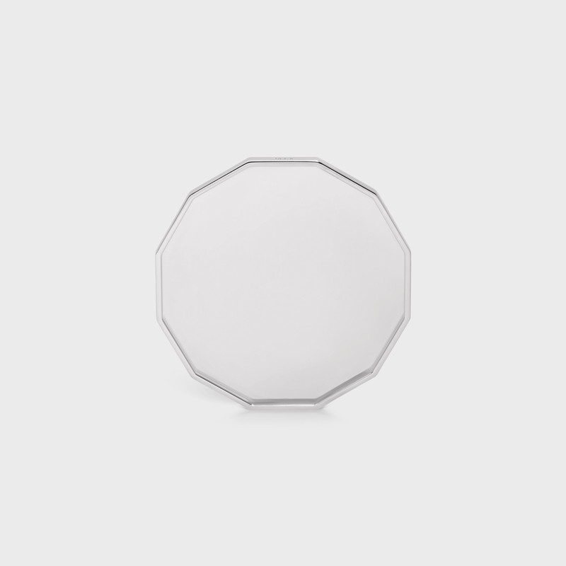 Candle Lid in Steel and lizard 3