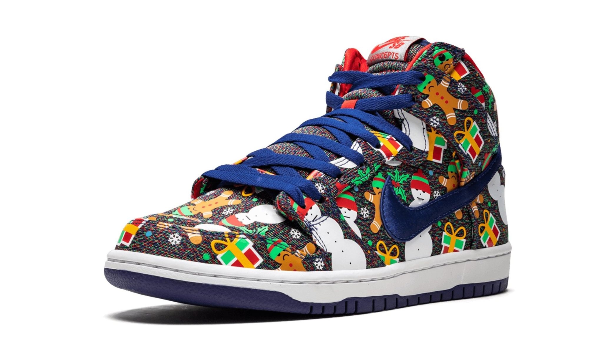 SB Dunk High TRD QS "Ugly Christmas Sweater" - 4