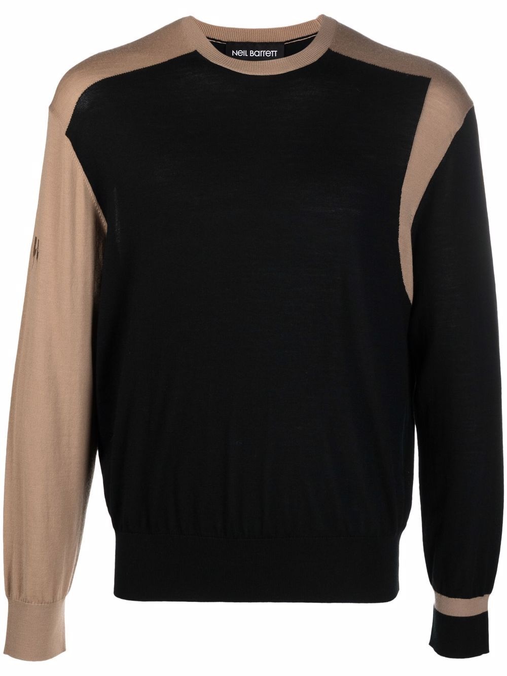 two-tone jumper - 1