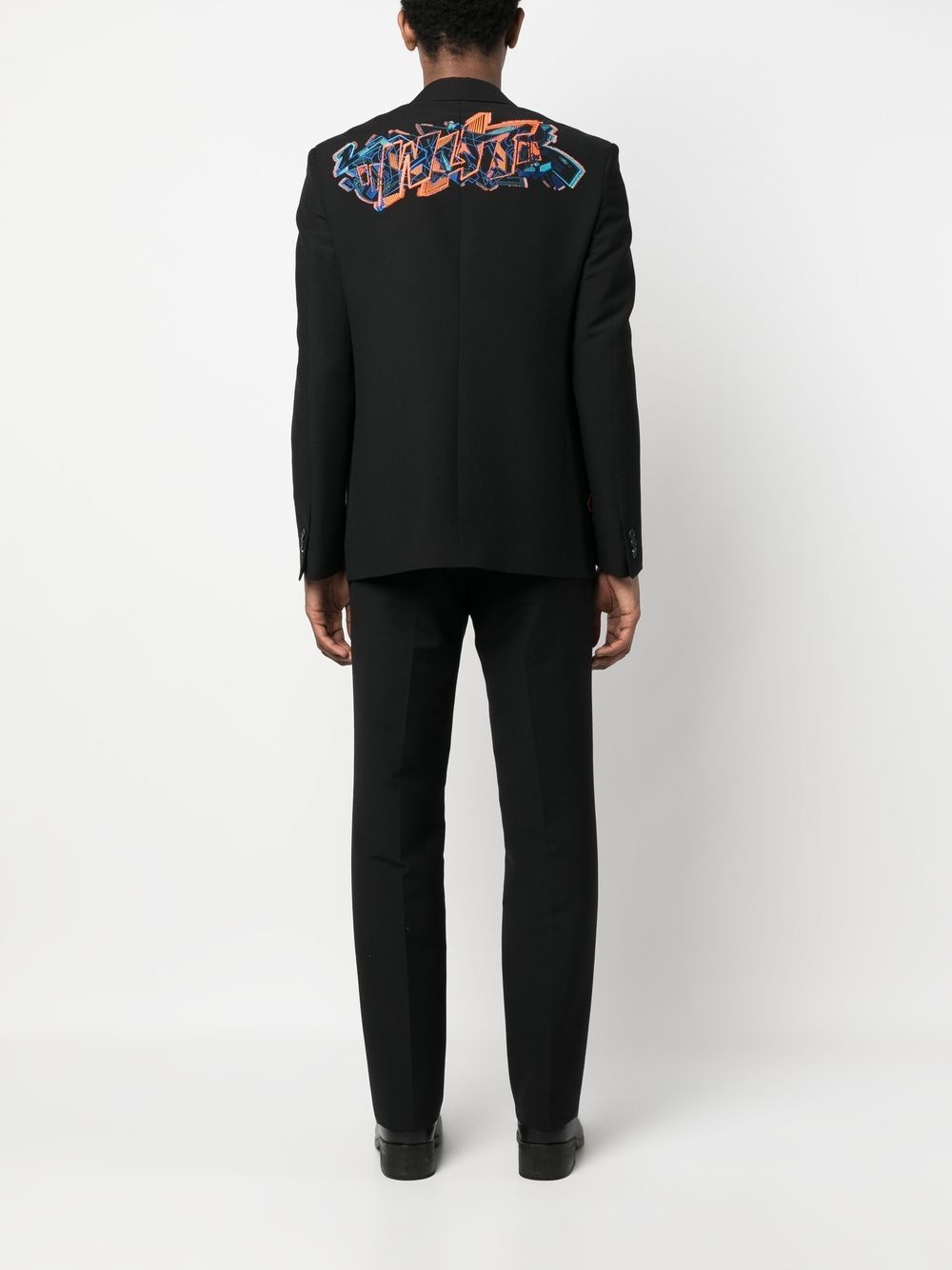 Graf Coupe' Strap Rel single-breasted blazer - 4