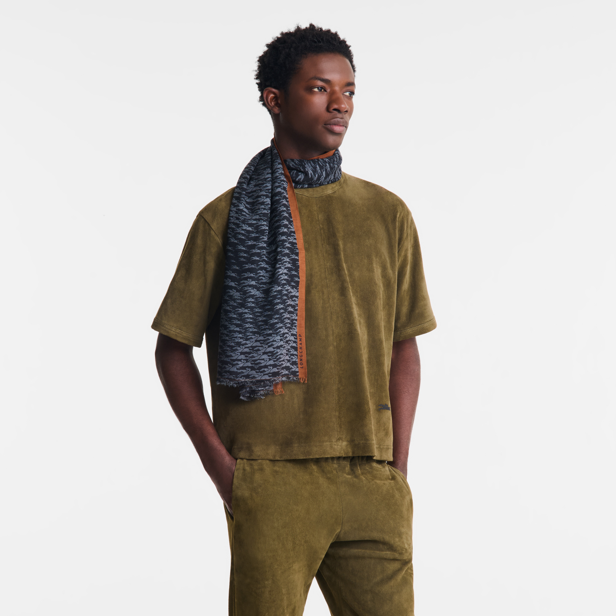 Chevaux Stole Black - OTHER - 2