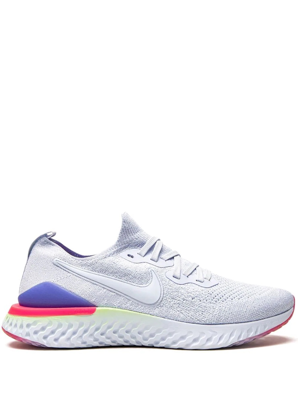 Epic React Flyknit "Hydrogen Blue/Sapphire/Lime Bl" sneakers - 1