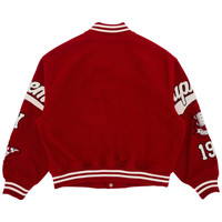 Supreme Supreme Veritas Varsity Jacket 'Red' | REVERSIBLE