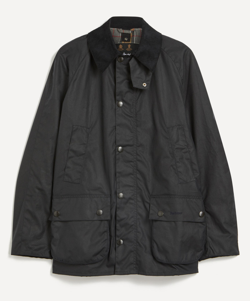 Ashby Navy Waxed Jacket - 1