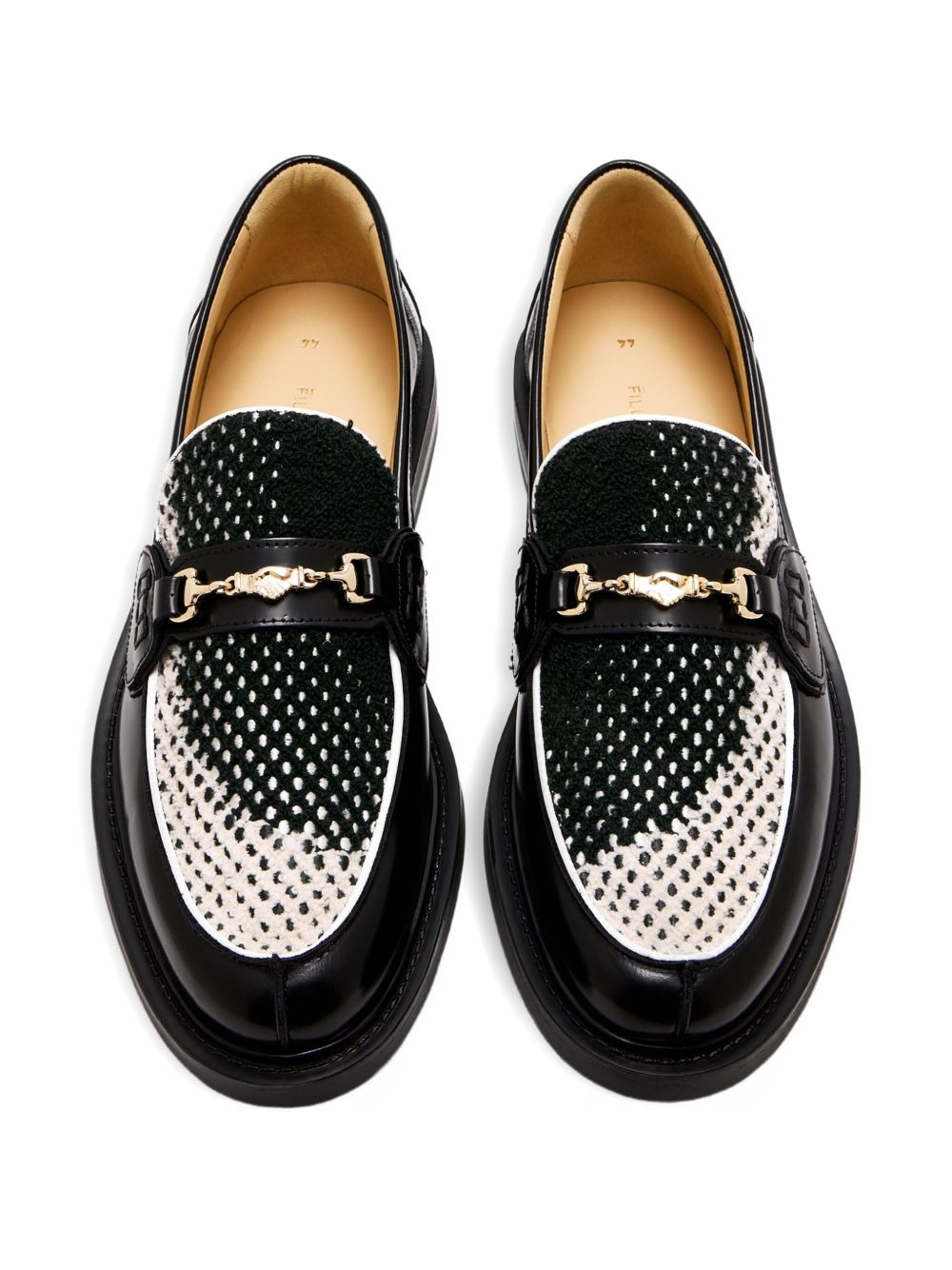 Rugby Degrade leather loafers - 3