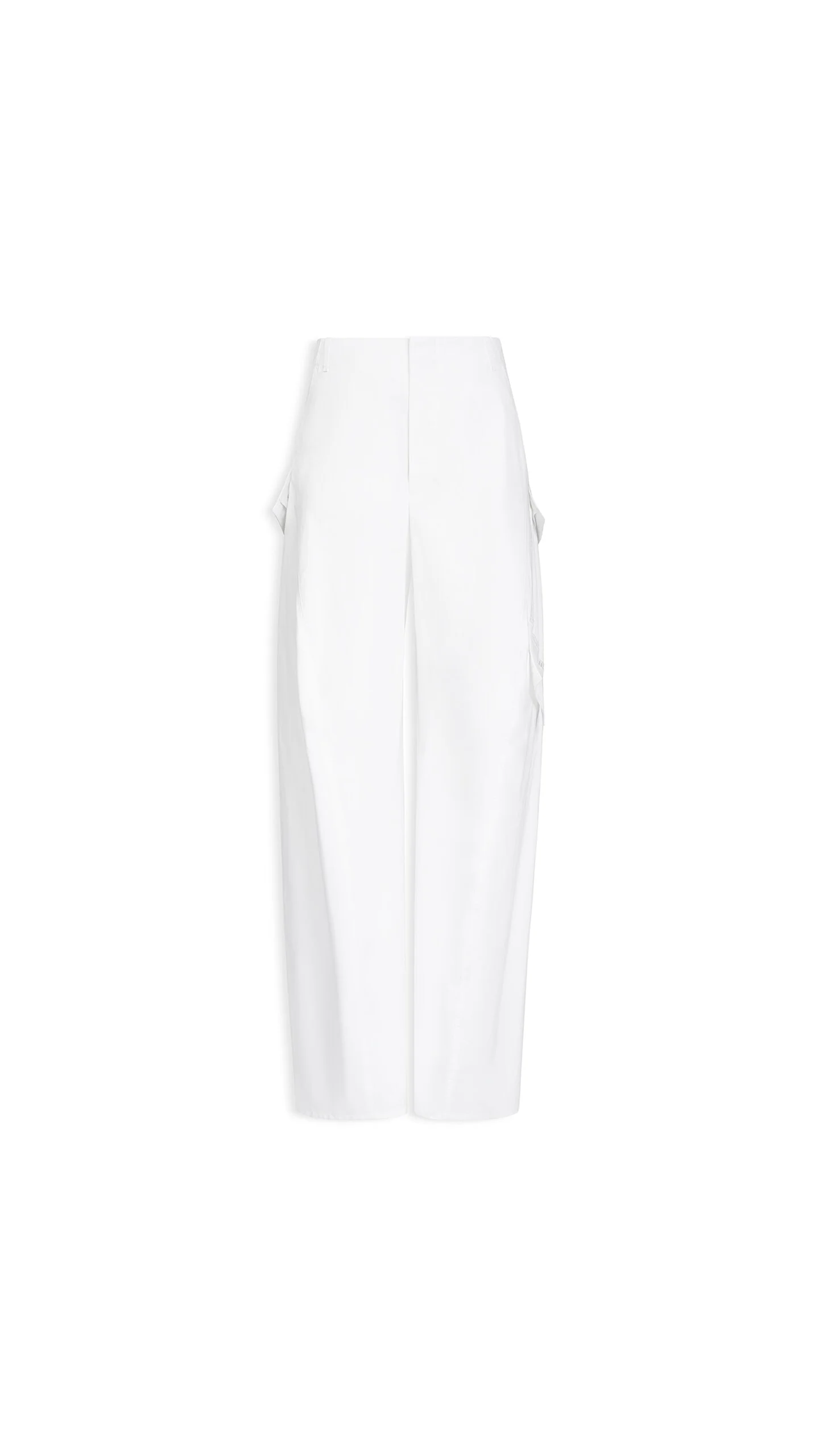 POPLIN CARGO PANTS - 1