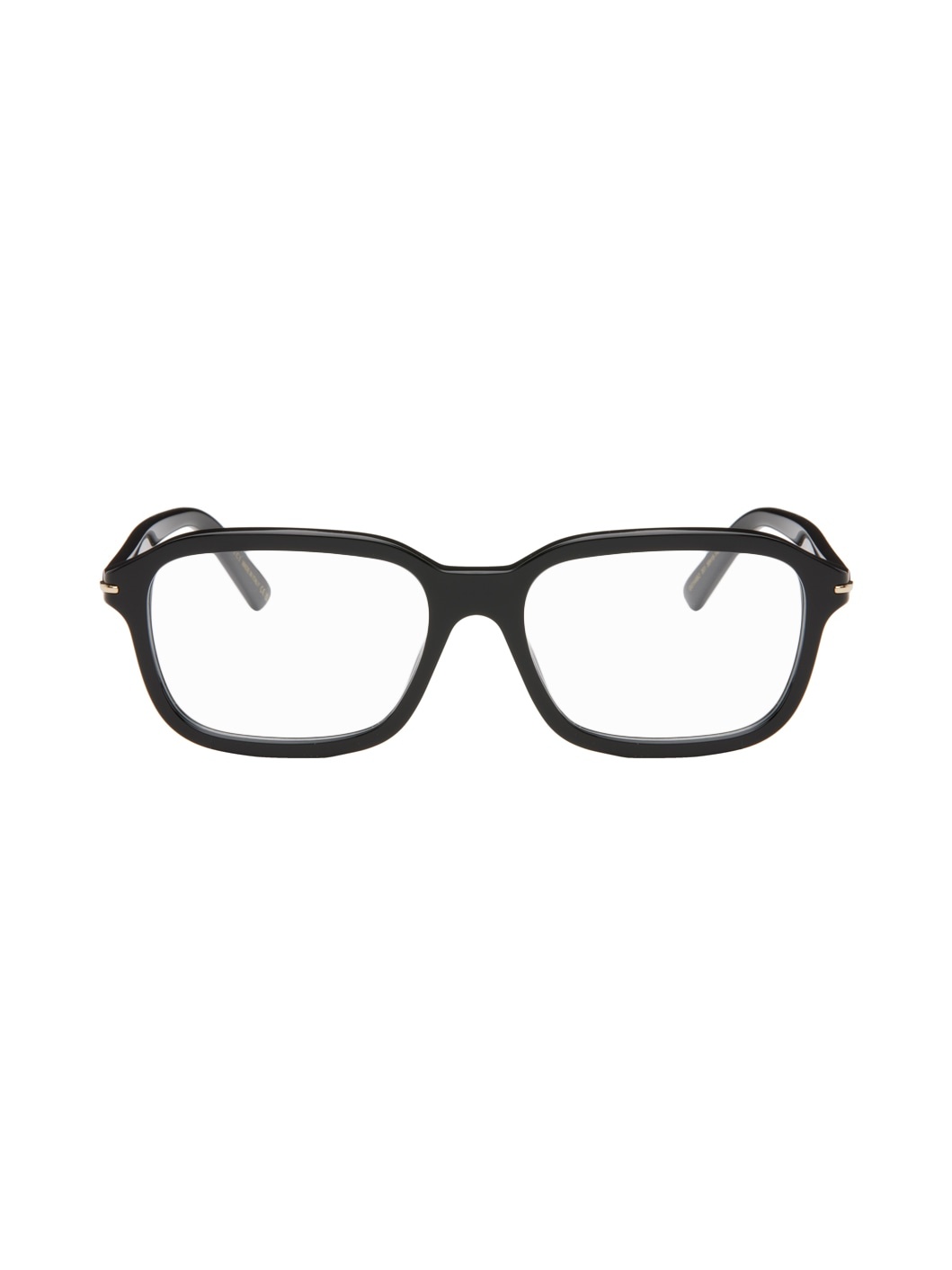 Black Rectangular Glasses - 1