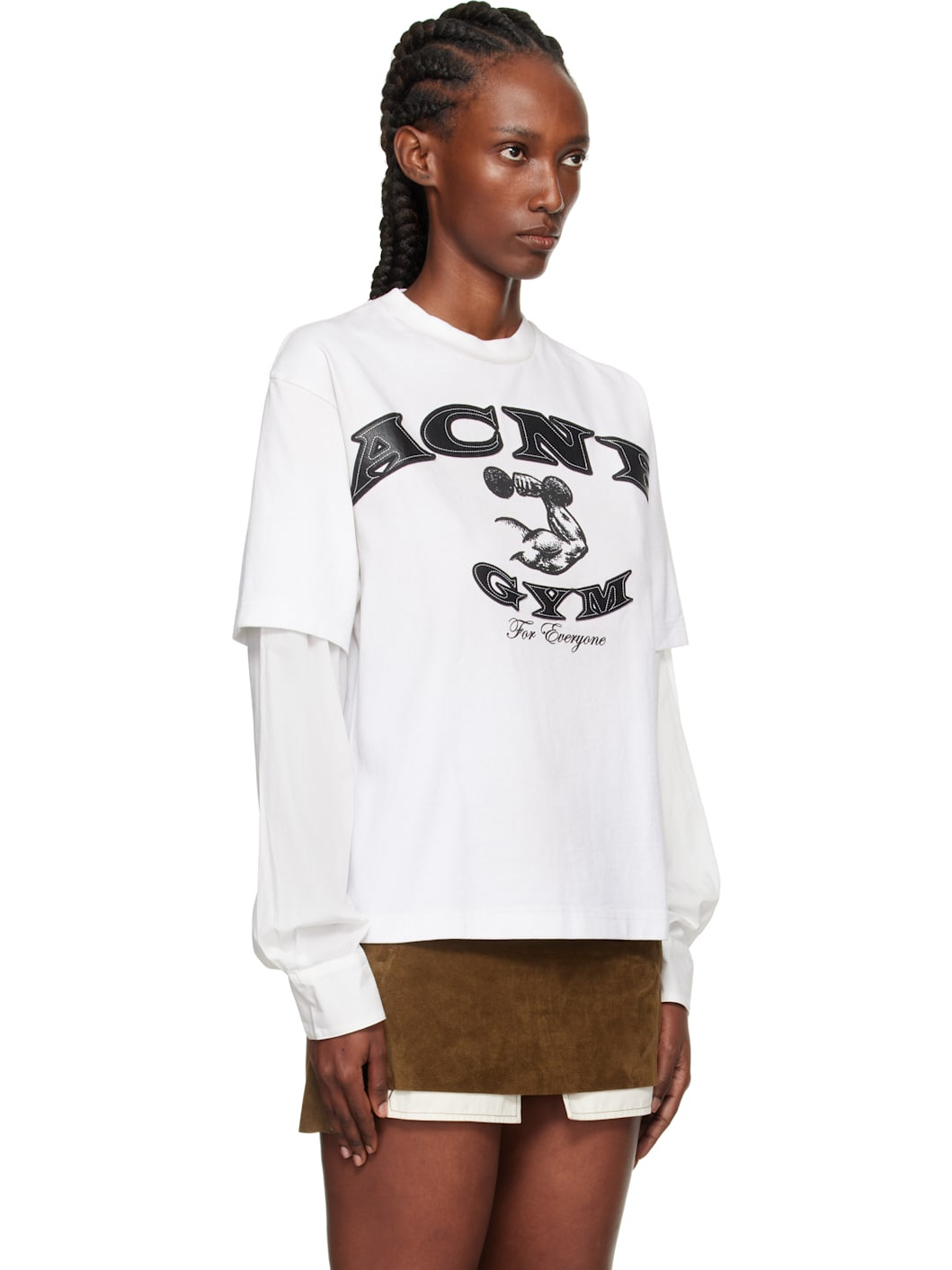 White Layered Logo T-shirt - 2