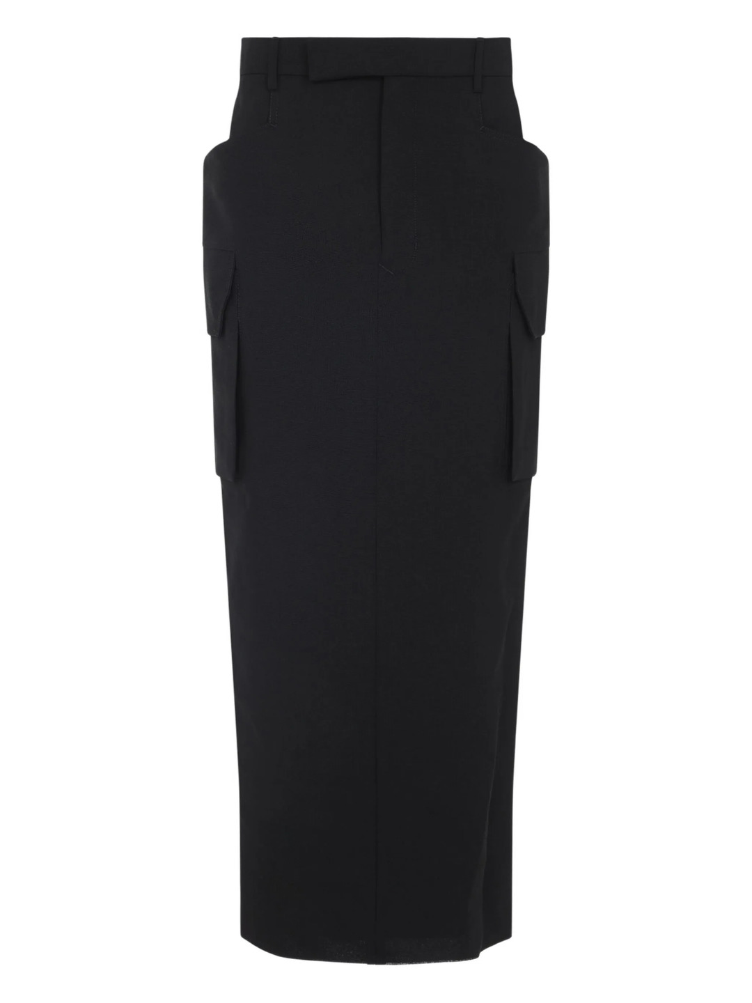 Firbanks Skirt Black Cupro Twill - 1