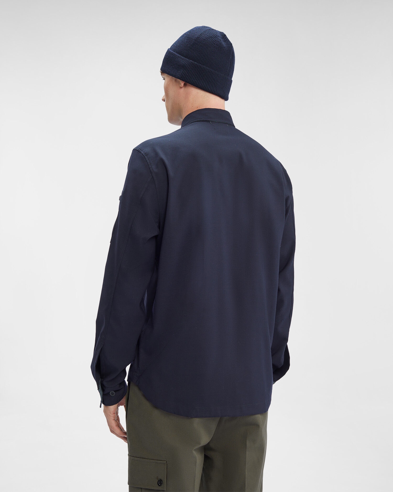 Wool Gabardine Shirt - 3