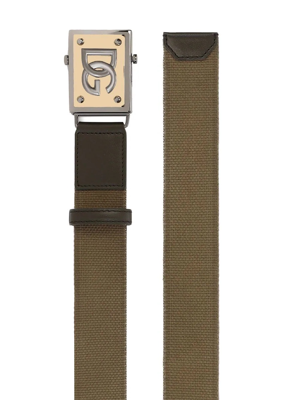logo-plaque belt - 2