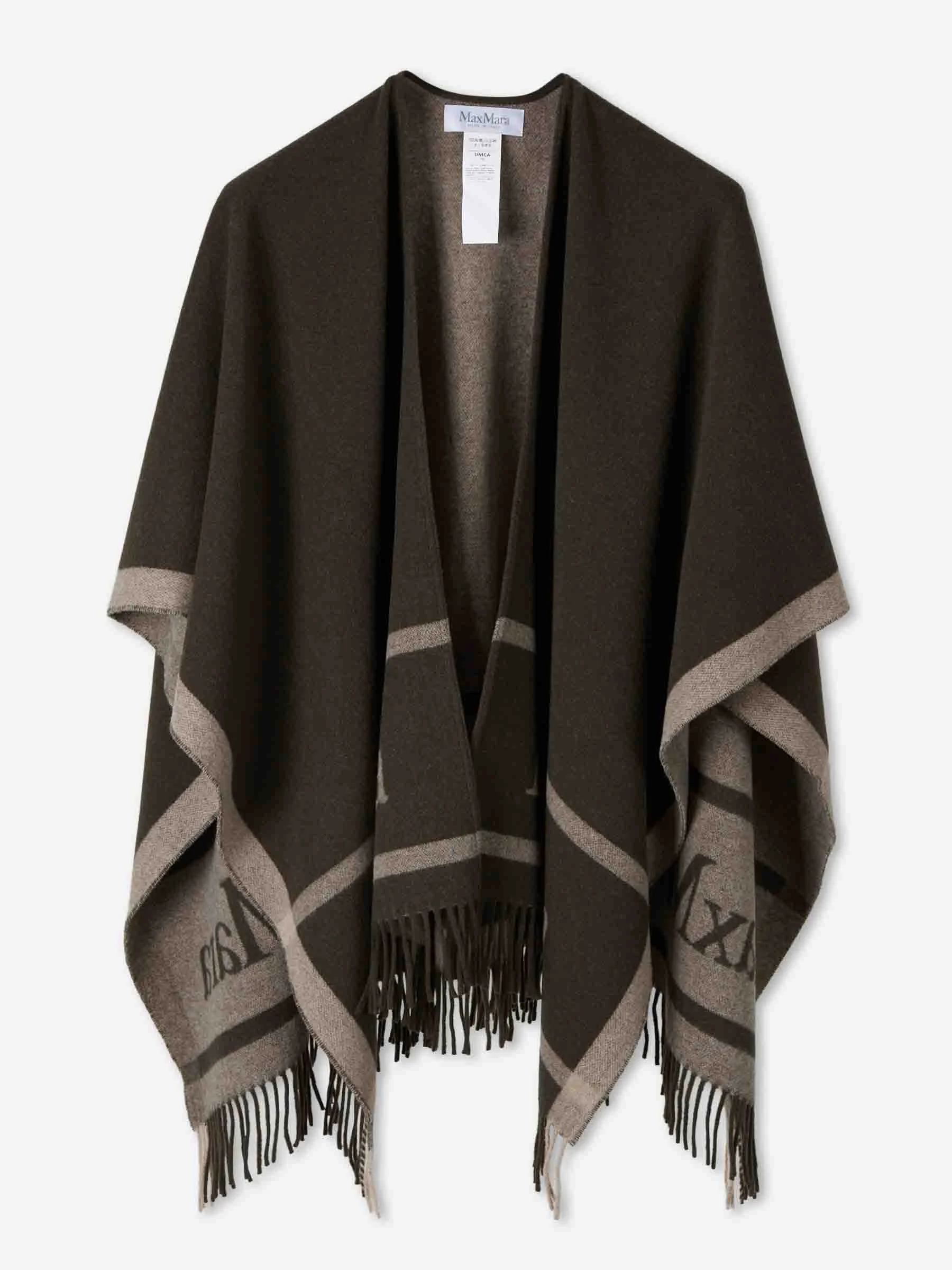 WOOL PONCHO LOGO - 1