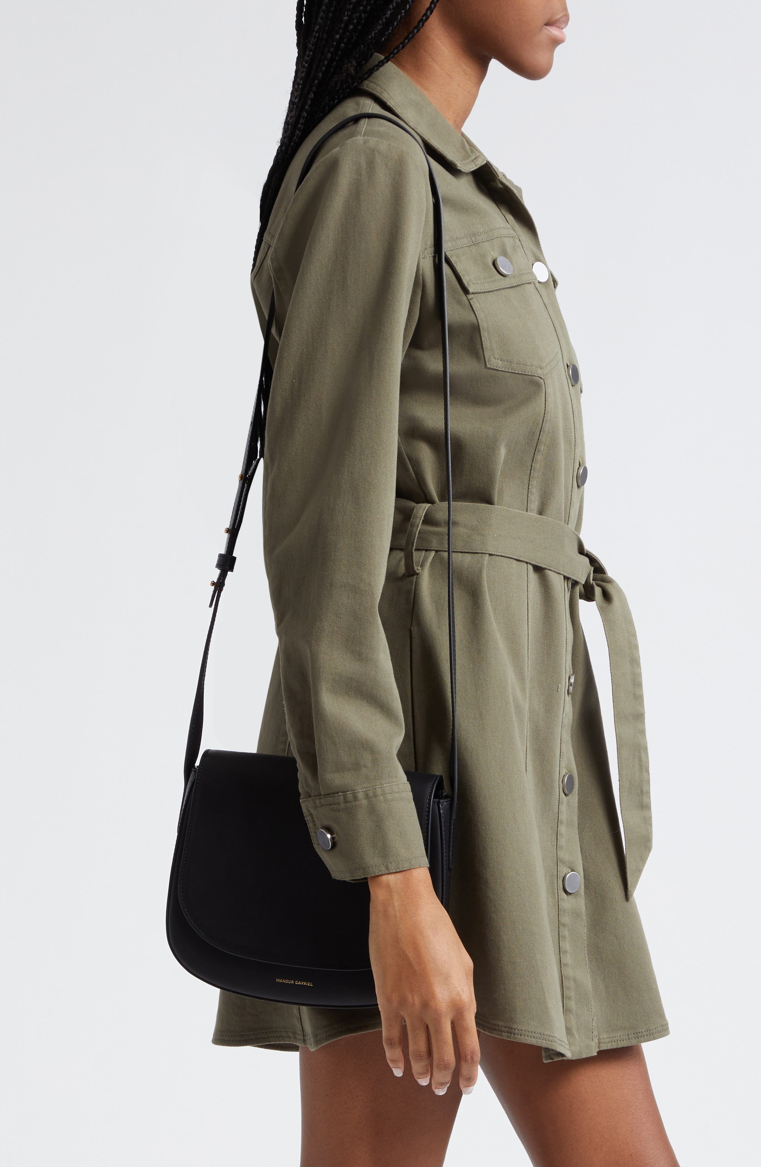 Classic Leather Crossbody Bag - 2
