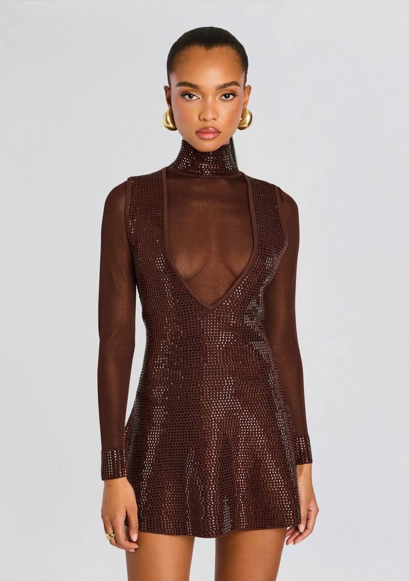 BASTET EMBELLISHED DRESS 5
