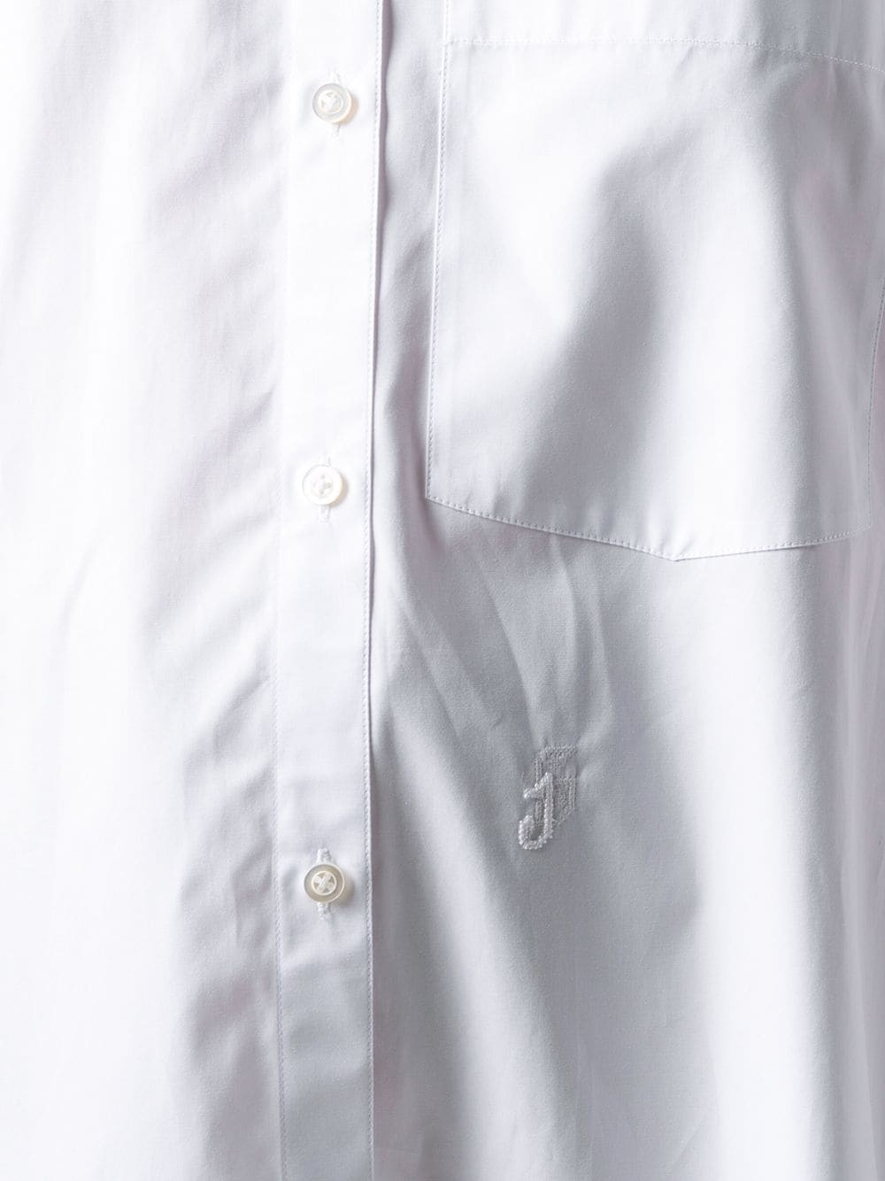 longline-style shirt - 7