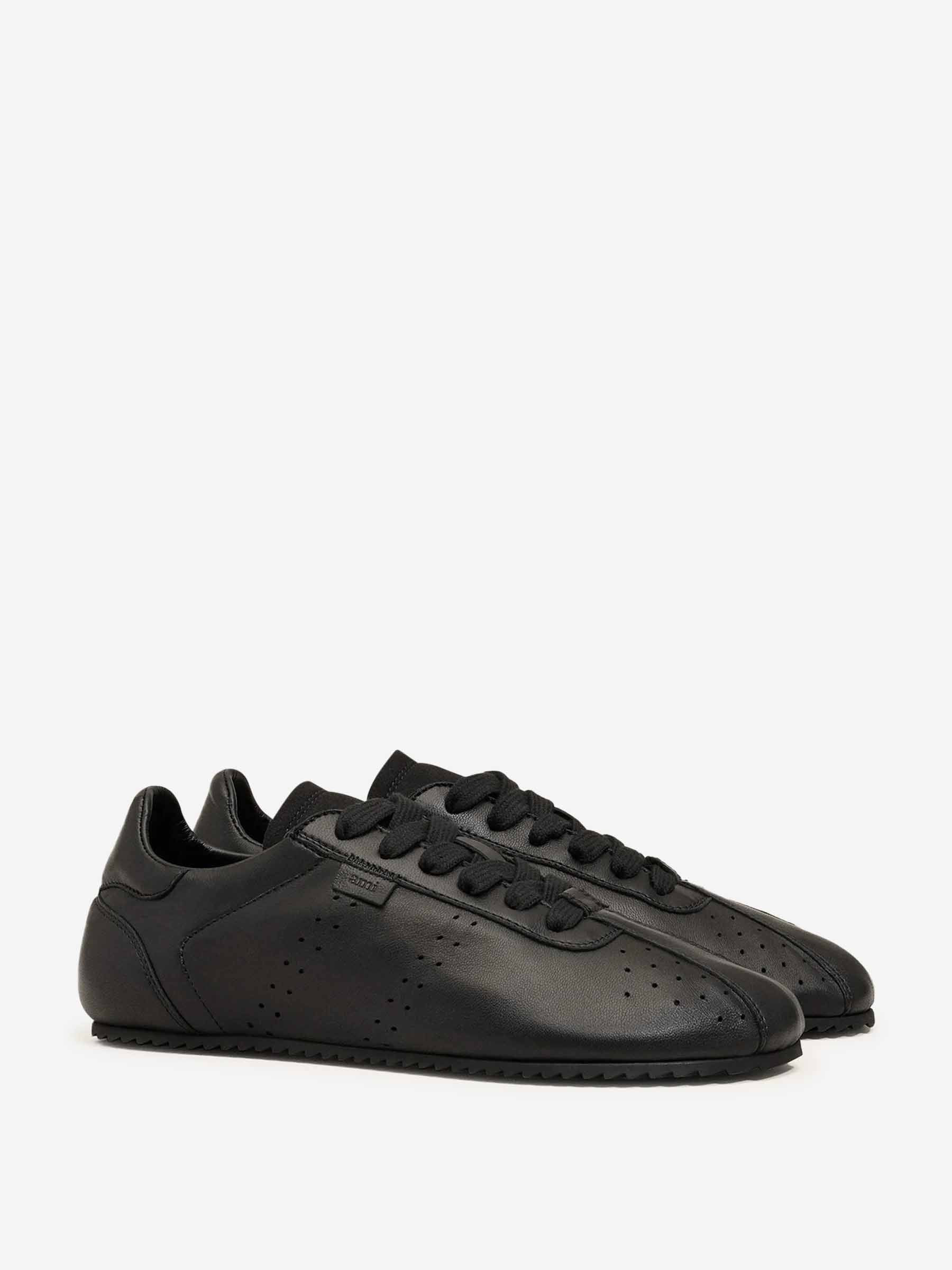 SMOOTH LEATHER SNEAKERS - 3