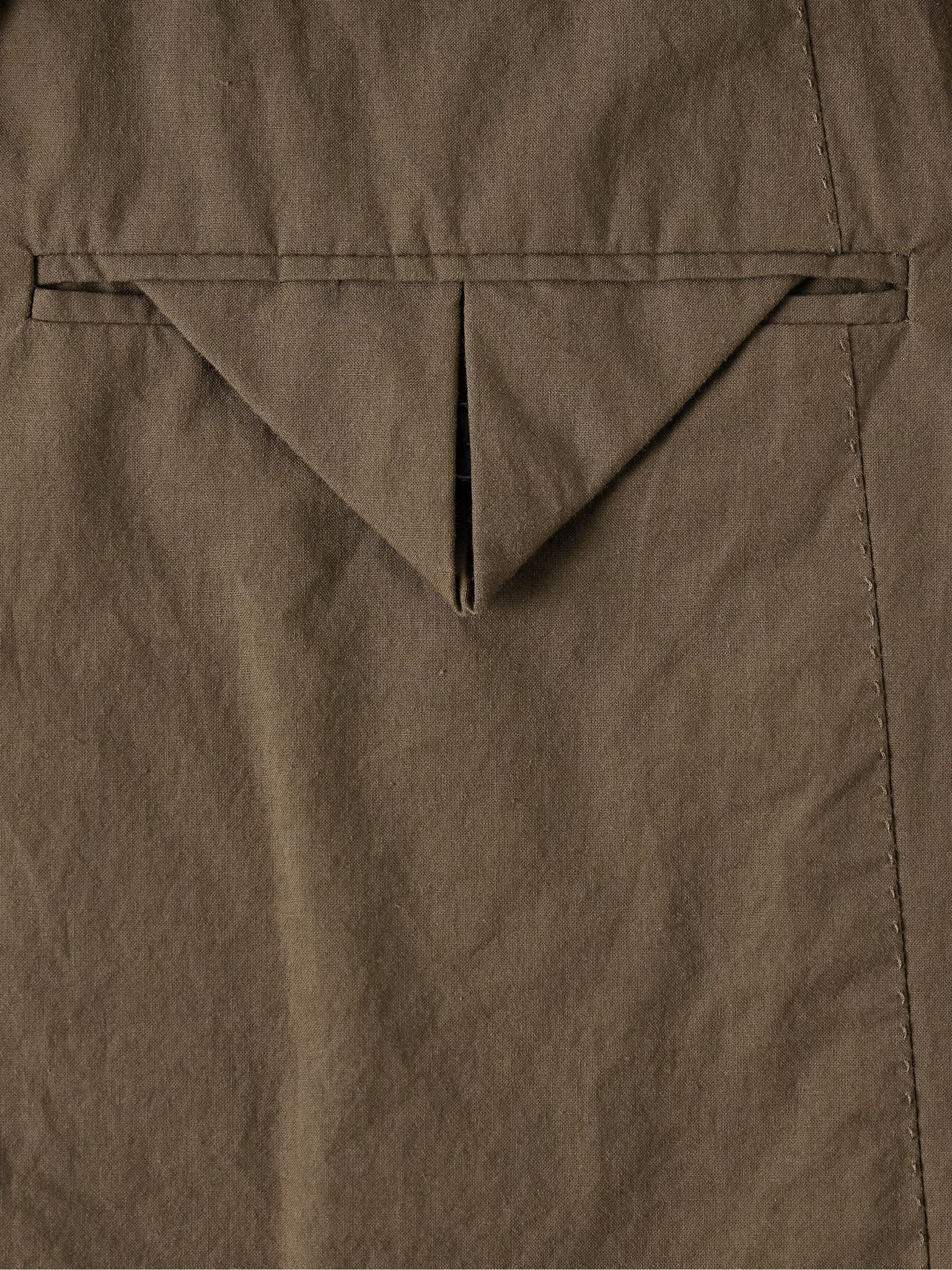 Ritchie Slim-Fit Unstructured Cotton Suit Jacket Brown - 5