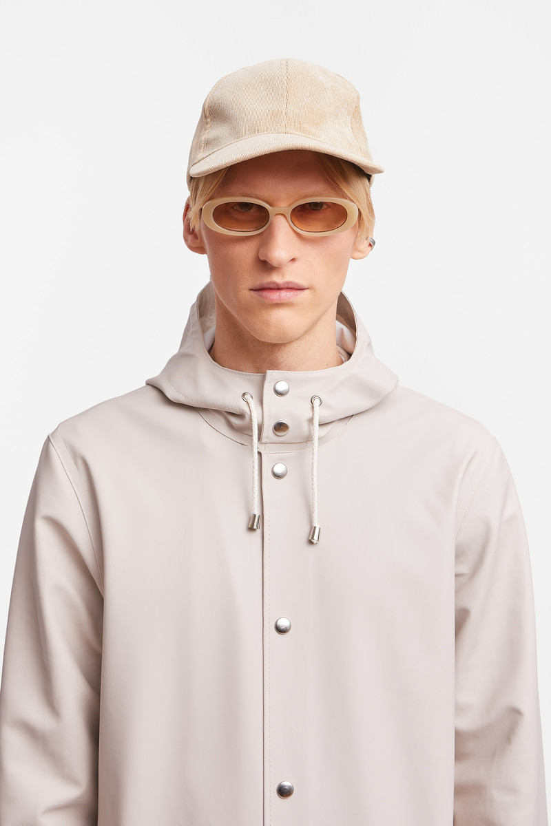 Stockholm Long Raincoat Light Sand 7
