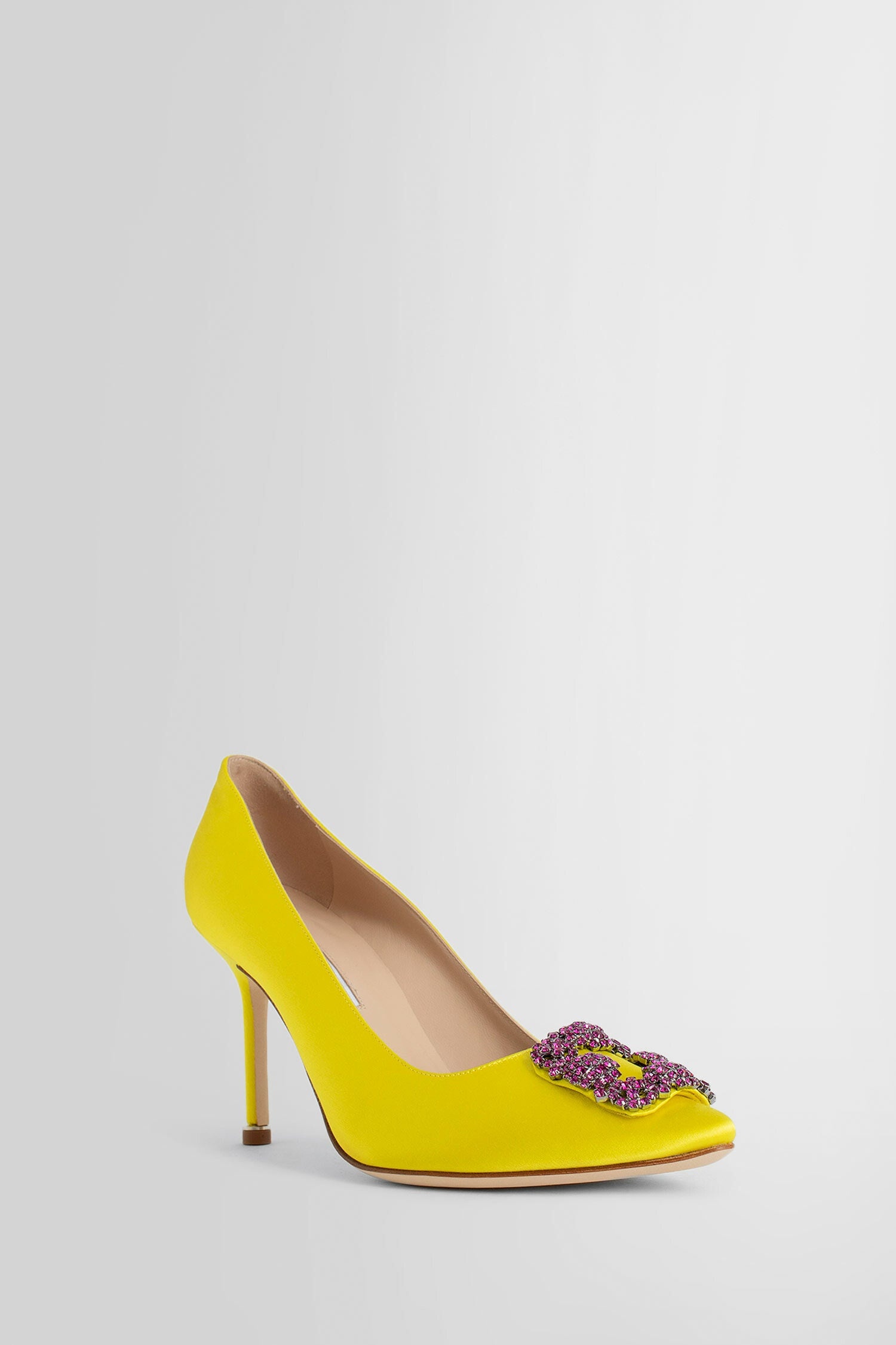 MANOLO BLAHNIK WOMAN YELLOW PUMPS - 2