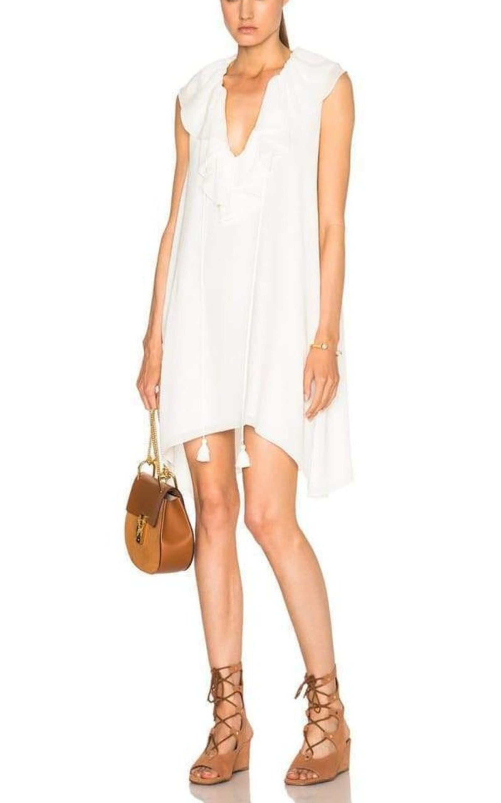 Fine Sheer Crepe Dress - 2