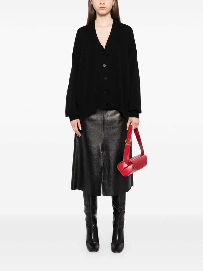 Jil Sander V-neck cashmere cardigan outlook