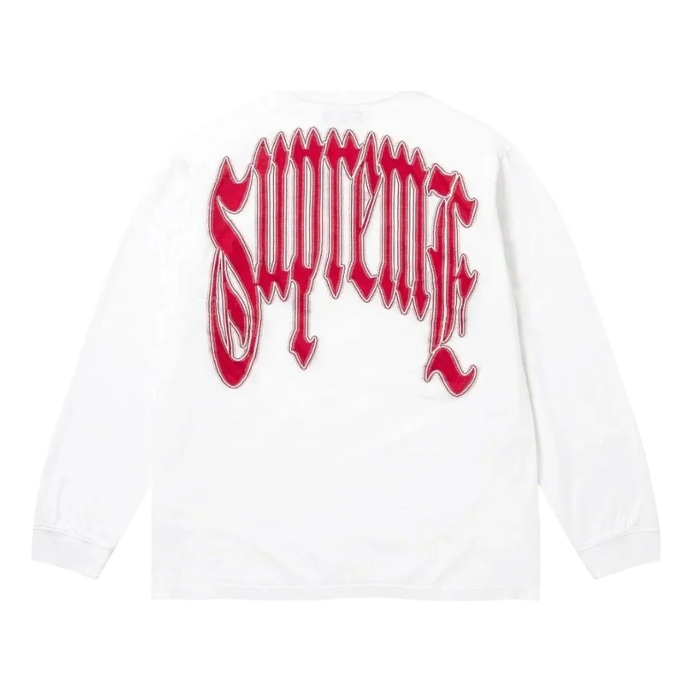 Supreme FW26 Intarsia L/S T-Shirt 'White' SUP-FW26-014-WHT - 1