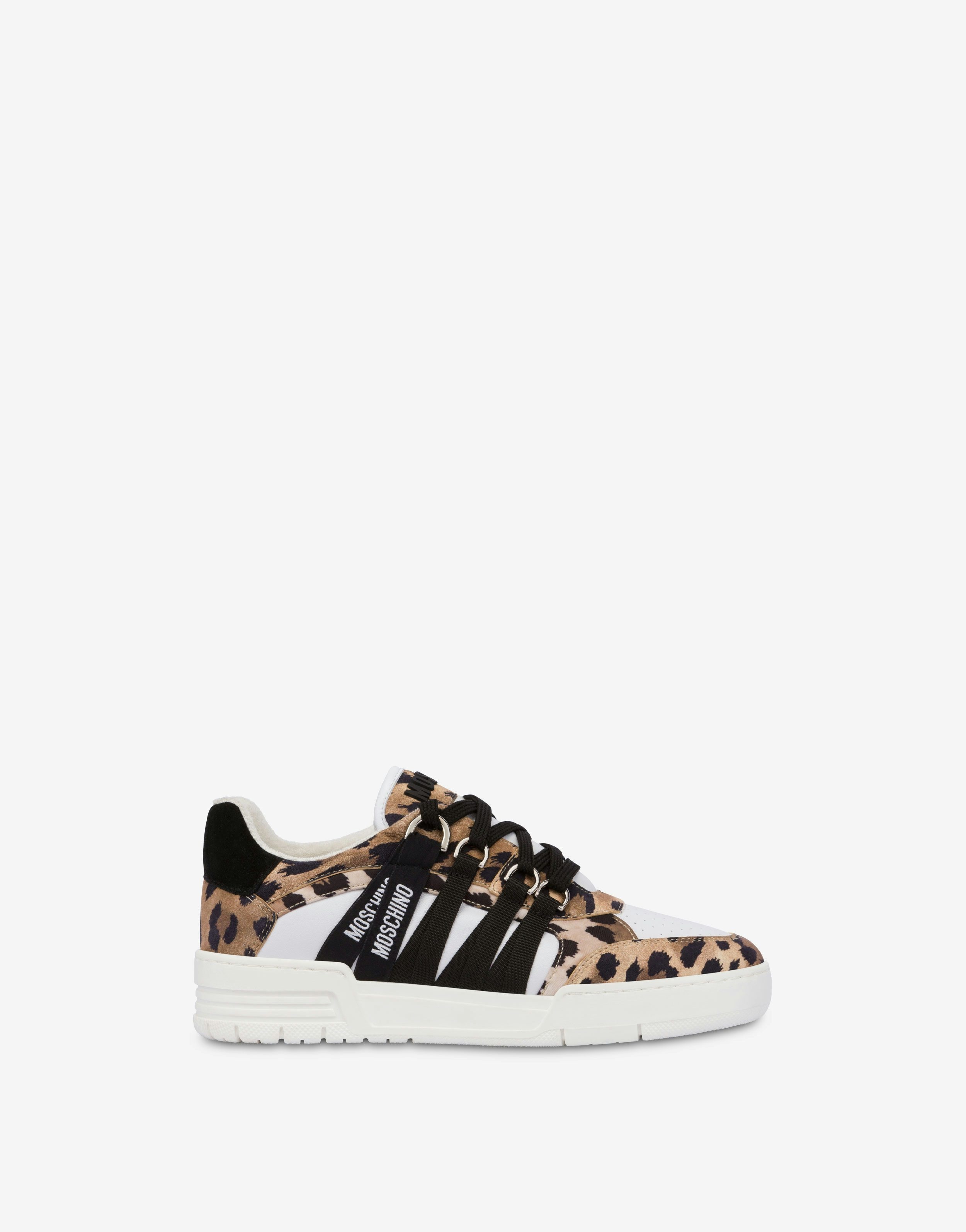 LEOPARD-PRINT STREETBALL SNEAKERS - 2