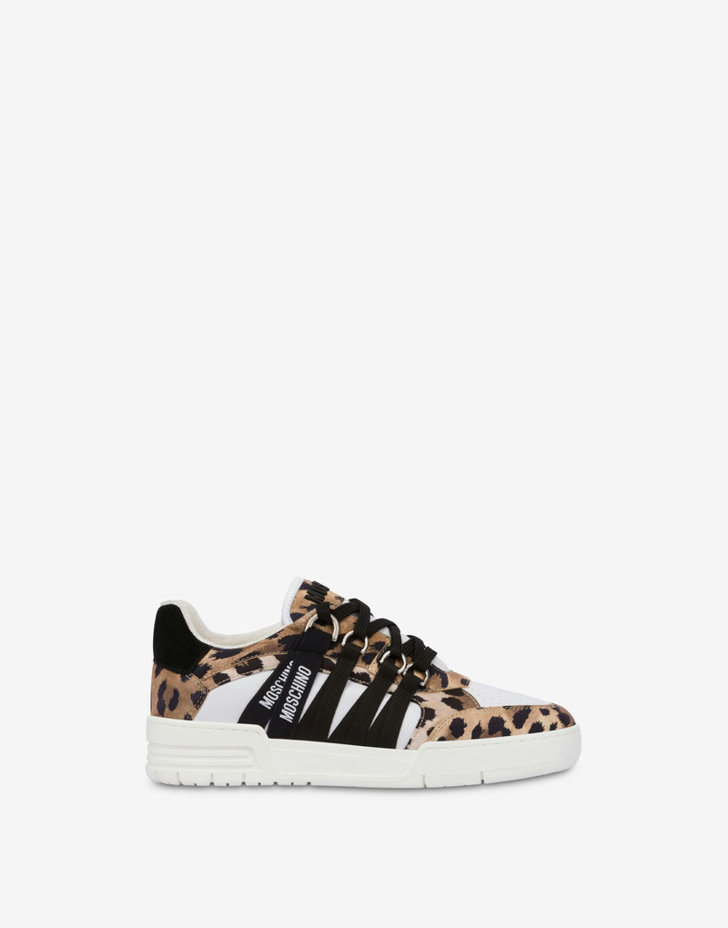 LEOPARD-PRINT STREETBALL SNEAKERS 2